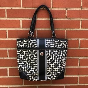 Coach Signature Chelsea Heritage Tote F1537